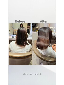 グリン 栄(grin) 艶カラー　髪質改善カラー