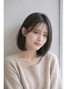 ワゴンバイアフロート(Wagon by afloat) ボブ×20代３0代×ワンカールボブ×チョコレートブラウン×池袋