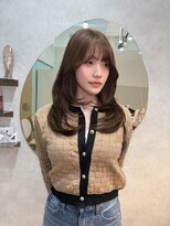 ジーナ  札幌大通(Zina)&nbsp;美髪＊オリーブグレージュ＊ワンカールレイヤー＊Zina札幌大通