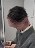 女子ウケ1位ピンクインナーカラー
