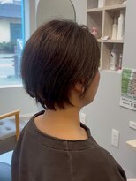 ソレ 森田店(SOLE.) ビフォーアフターあり/大人ショート/艶髪/ダークブラウン