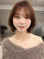 サンド ミュウ 横浜店(sand mieu)&nbsp;韓国風/くびれボブ/大人可愛い/髪質改善/横浜駅/透明感カラー