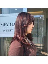 コンフィーヘアバイファースト(COMFY.HAIR by FIRST)&nbsp;◎ピンクブラウン◎