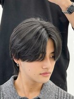 メンズヘアセンス 渋谷(MEN'S HAIR SENSE)&nbsp;ニュアンスパーマ/センターパート/メンズ/眉毛/フェザーパーマ
