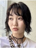 髪質改善パーマ透明感カラーダブルカラーブリーチパーマ