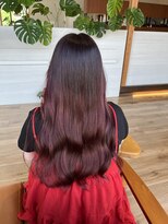 ヘアーブランドジン ティアラ(HAIR BRAND Jin Tiara)&nbsp;チェリーレッド【松山美容室】