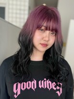 ジャミン 長嶺店(Jammin.)&nbsp;境目くっきり！韓国風ルーツカラーで個性爆発