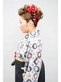 卒業式・髪型・着付・ヘアスタイル【BELL　用賀/桜新町　】