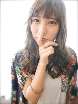 デイアンドナイト(Day&Night) ■Day＆Night■ ネイビーアッシュ＆ゆるふわセミロング