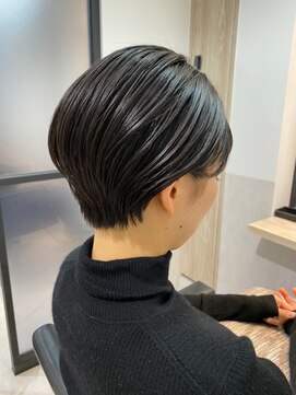 アンサム 二子玉川店(UNSOME) 【UNSOME二子玉川】アッシュブラック/ハンサムショート