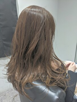 ジエクト 本店(The Ect) 髪質改善トリートメント×ニュアンスカラー×センターパート