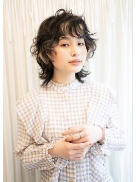 マグノリア オモテサンドウ(MAGNOLiA Omotesando) マッシュウルフの無造作パーマ・・・HINATA