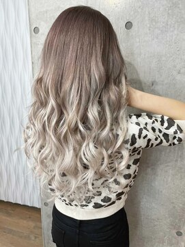 ミラシィ 稲毛(Mirashy) シルバーグレージュ　×　シールエクステ