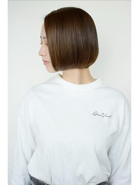 トータルビューティーハウス フラップ ミチ 野田店(total beauty house flap MICHI) 【flap MICHI島田和也】ツヤ感ボブ