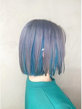 ベジータ(VEGETA) silver×Aqua Blue inner