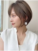 似合わせカットショート/美髪/フェザーバング/髪質改善/新宿