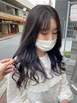 ホワイト 梅田(white) #隠せるインナー/ディープパープル