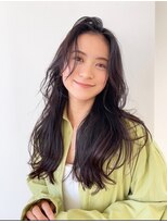 グローブス 表参道(THE GLOBES)&nbsp;フェイスレイヤーでかろやかロング　ヌーディーベージュ