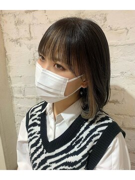 ラボヌール ヘアー エクラ(La Bonheur hair eclat) コントラストフェイスフレーミング