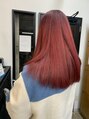 プラティハ 武蔵境店(hair make Platiha) ブリーチ一回で作る暖色カラー♪