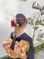 ノルン バイ シェリッシュ(Norn by sheriche) ヘアアレンジ得意です。イベントの時にはお任せください。