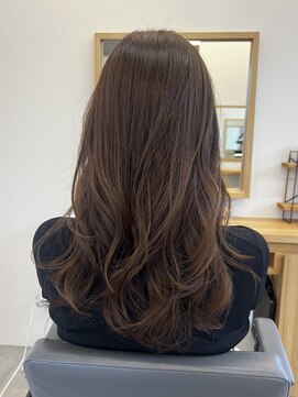 クラップス オル 金沢八景(CLAPS Ore) ロングヘア×ブラウンカラー