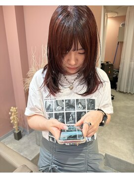 キーチェ 梅田中崎町(keych) レイヤーカット/ウェットヘア/デザインカラー[梅田駅/中崎町駅]