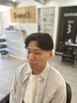 スウェル 船橋店(Swell)&nbsp;#ベリーショート#ダークアッシュ#ニュアンスパーマ#韓国マッシュ