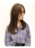 小顔レイヤーカット/ミディアムレイヤー/レイヤーロング