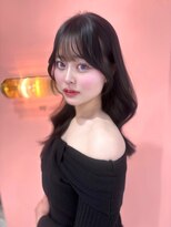 ボタン シブヤ(VOTAN SHIBUYA)&nbsp;ラベンダー/グレージュ/韓国ヘア/渋谷/レイヤー/顔まわり