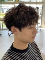 グランデュール 東静岡池田店(GRANDEUR)&nbsp;メンズマッシュパーマニュアンスパーマスパイラルパーマ刈り上げ