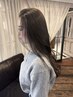 【限定】ツヤ髪命♪顔周りストレート+こだわりカット＋クイックケア　￥11500