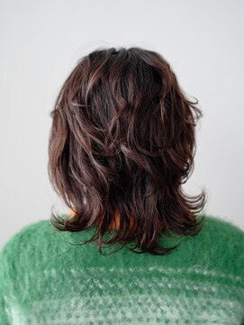 ジプソ 池袋西口(Gypso) ウルフミディ６/池袋駅/Gypso/カットカラー/髪質改善