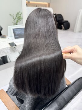 エレリー 栄店(EleRe) 酸熱トリートメント/髪質改善/ダークグレージュ/グレージュ