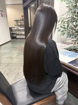 ヘアーアンドリフレ ドゥゼル(Hair&Refle Deux Alies) 髪質改善ストレート