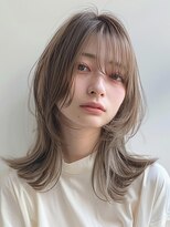 レヴ 草加店(LEV.)&nbsp;イメチェン　外ハネ　ボブ　美髪　ワイドバング　ブルーブラック