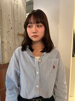 トッド(tod)&nbsp;layer cut /ピンクベージュ/レイヤー/ブラウンカラー/髪質改善