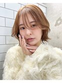 うざバングショートウルフ