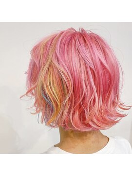 アルケム 学芸大学(AlChem) 【Hana指名】ピンクベースに色々[学芸大学前/ハイトーン]