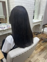 ラナンバイシダ(ranan by sida)&nbsp;ブルーブラックカラー10代20代艶髪アディクシーカラー暗めカラー