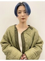 ノットイコール(not equal)&nbsp;short bob × blue