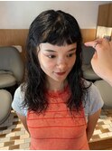 オン眉パーマ　[下北沢美容室/池ノ上美容室]