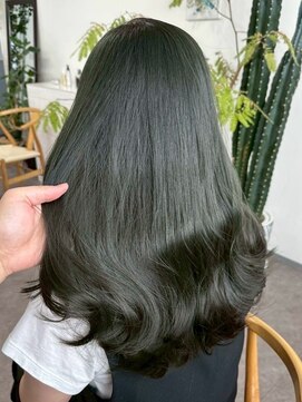 ノート(note) 韓国風レイヤーカット髪質改善ダブルカラーハッシュカット