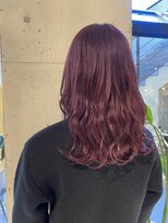 レジュアル(RESSUAL) パープル ミディアムヘアー ケアブリーチ