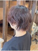 【長尾】ウルフカット×ソフトスパイラル