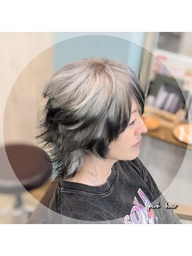 エンドカラー　シルバー