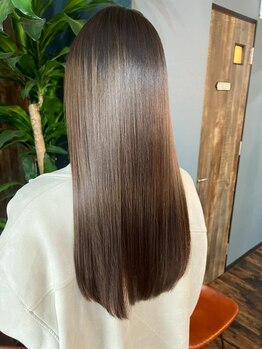 ユニコヘア(unico hair)の写真/["ケア×デザイン"両方妥協したくない女性のために]オージュア/髪質改善/ケアブリーチ等,拘りMENUをご用意!