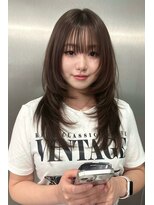 ランズ(LANDS) レイヤーカット 【韓国ヘア 大阪 梅田】
