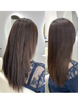 ニックピック(NicPic) 髪質改善　集中コース/　倉敷　ブラウン