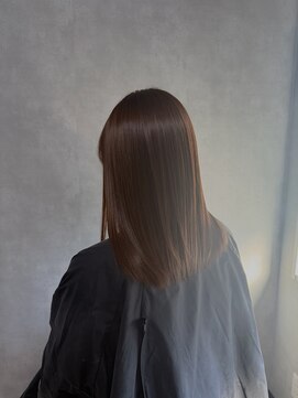 ザンカ(ZANKA) 美髪矯正/縮毛矯正/チョコブラウン/オリーブベージュ